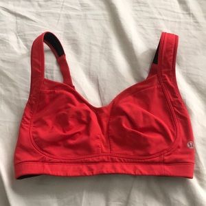 Lulu Lemon Red Sports Bra